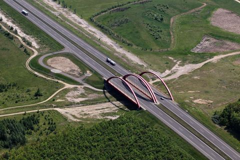 Die Autobahn A38 wird saniert. (Symbolbild) Foto: picture alliance / ZB
