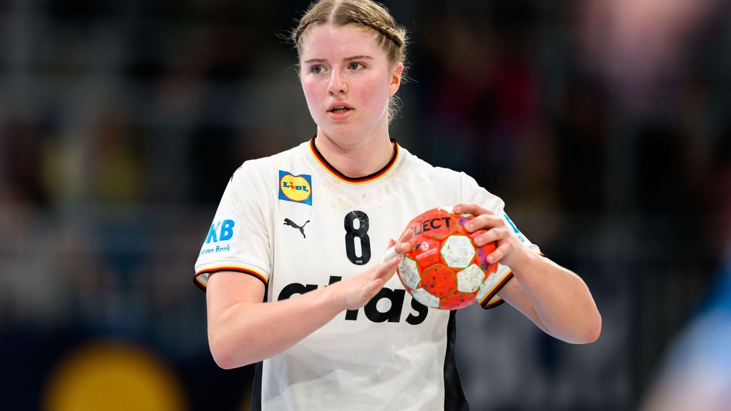 Nina Engel war beim Sieg gegen Nordmazedonien eine wichtige Stütze (Archivbild). Foto: Marco Wolf/dpa