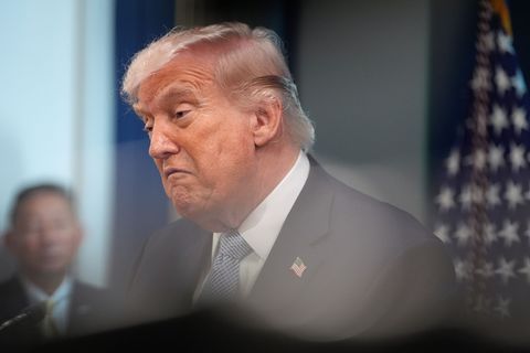 US-Präsident Trump hat erneut die Nato kritisiert. (Archivfoto) Foto: Alex Brandon/AP/dpa