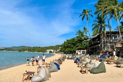Gerade auf der beliebten Insel Ko Samui erwartet die Tourismusbranche einen deutlichen Einbruch der Touristenzahlen. (Archivbild