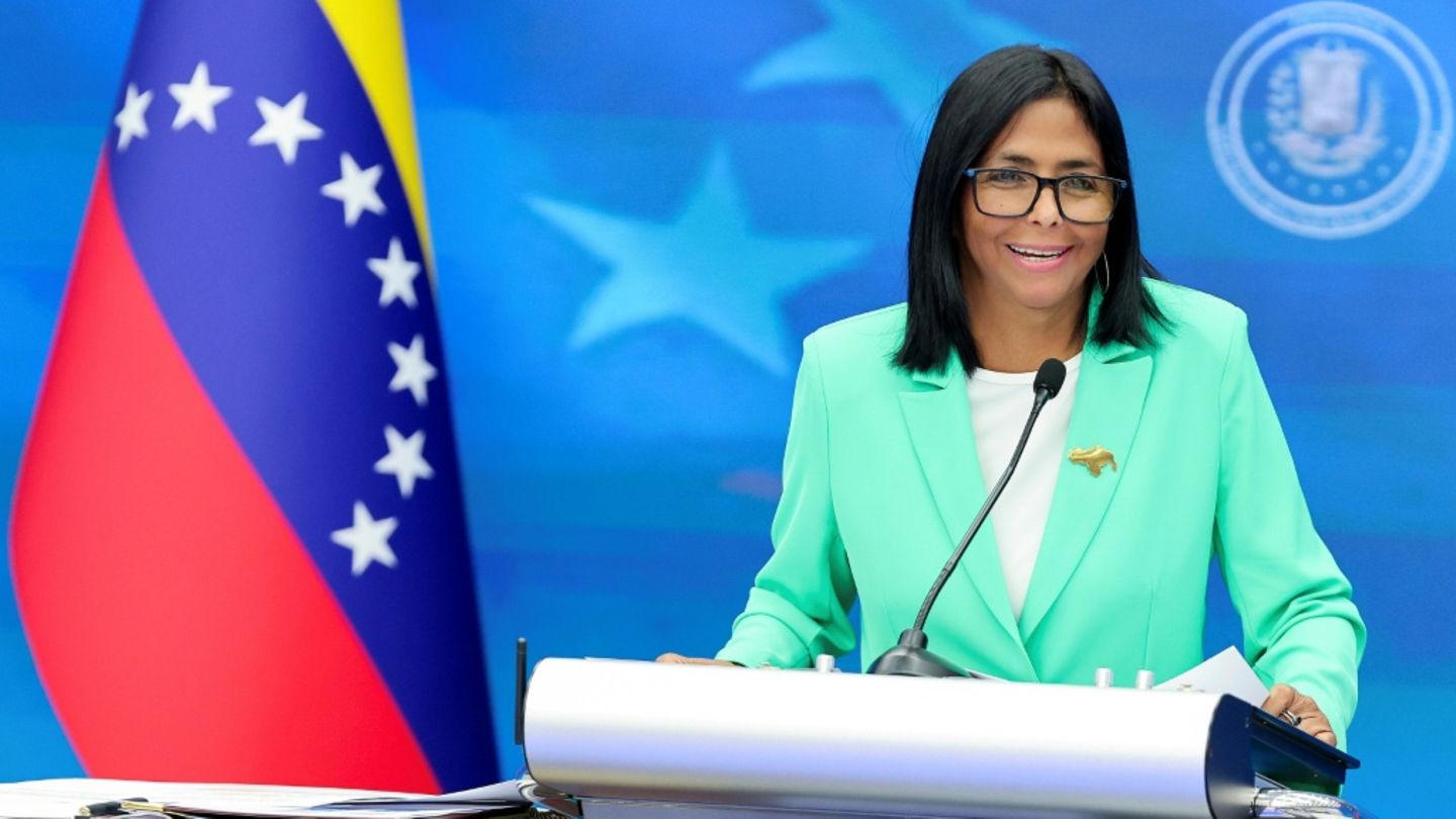 Rodríguez in Caracas