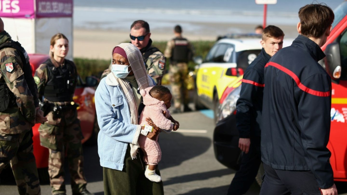 Migranten am Ärmelkanal