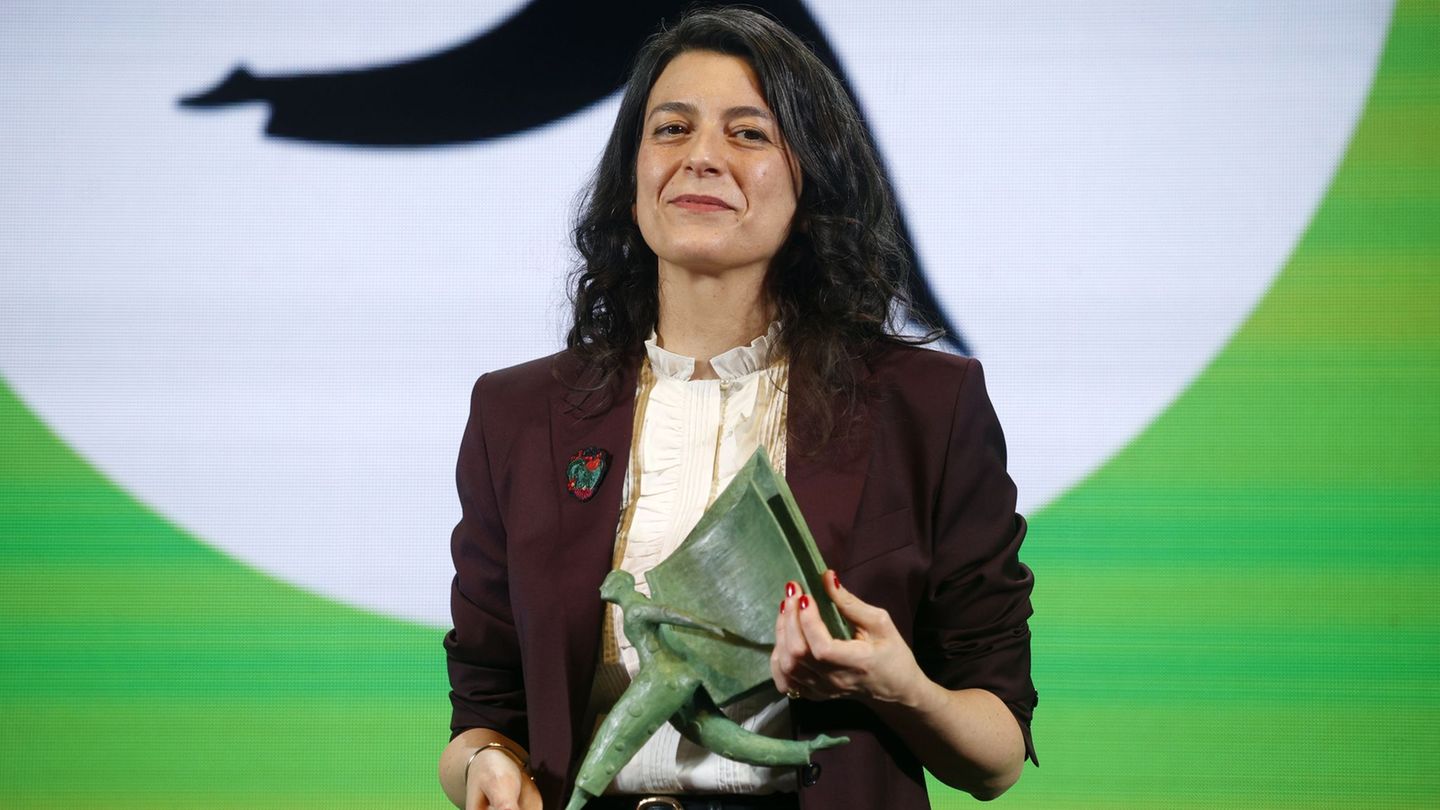 Schweblin bezeichnet die Literatur als "Gegenkraft" zu Krieg und Gewalt. Foto: Kike Rincón/EUROPA PRESS/dpa