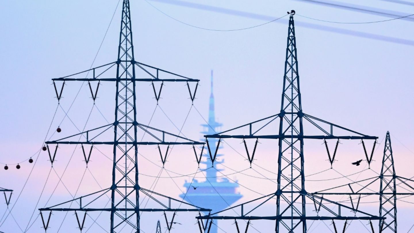 Stromleitungen in Frankfurt am Main