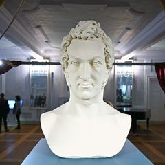 Vor 200 Jahren entstand das Doppelherzogtum Sachsen-Coburg und Gotha und der hier in einer Porträtbüste dargestellte Ernst I. vo