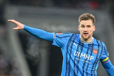 Patrick Mainka hat noch keine Bundesliga-Sekunde des 1. FC Heidenheim verpasst. (Archivbild) Foto: Harry Langer/dpa