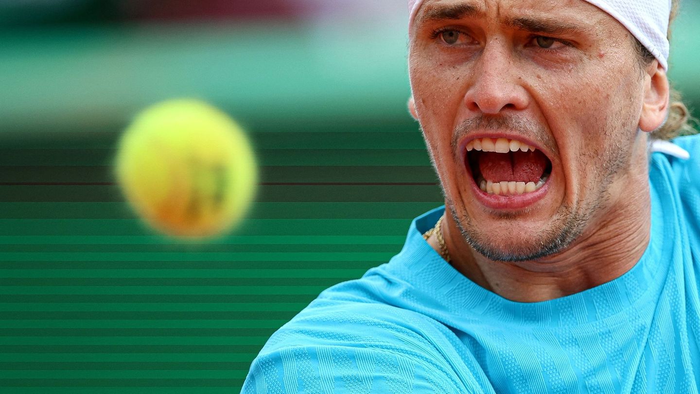 Alexander Zverev steht in Monte-Carlo im Viertelfinale. Foto: Valery Hache/AFP/dpa