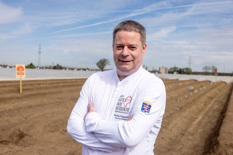 Pappert kochte für die Queen. Foto: Helmut Fricke/dpa