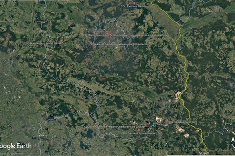 Mehrere CDU-Geschäftsstellen in Brandenburg haben bei Google Maps den Zusatz Eierhaus getragen. Foto: -/Google/dpa