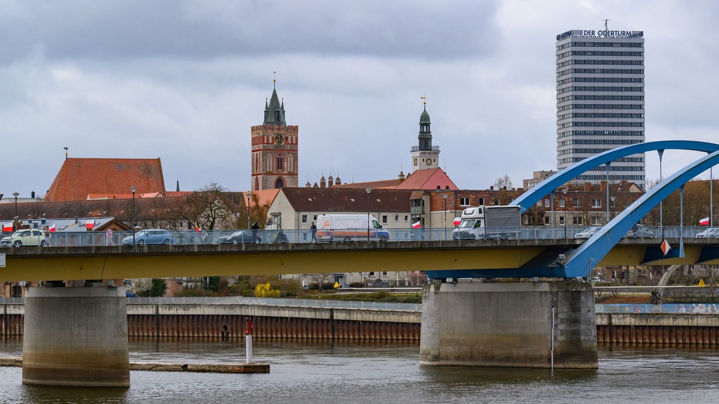 An der Grenze zu Polen bilden sich immer wieder längere Rückstaus. (Archivbild) Foto: Patrick Pleul/dpa