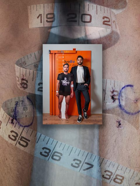 Collage zu Beinverlängerung