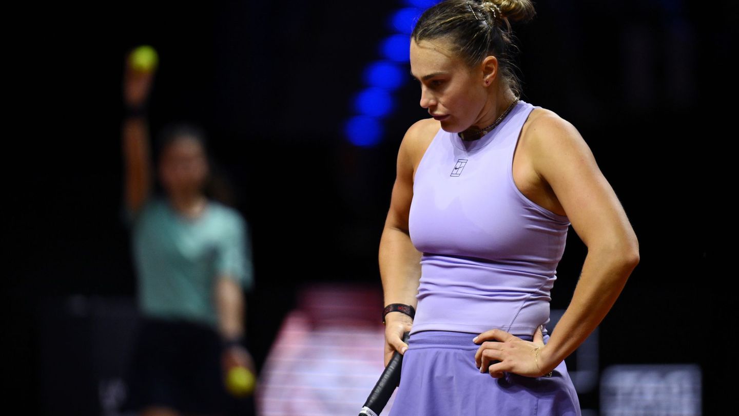 Wieder kein Titel in Stuttgart: Aryna Sabalenka sagte ihre Teilnahme ab. (Archivbild) Foto: Marijan Murat/dpa