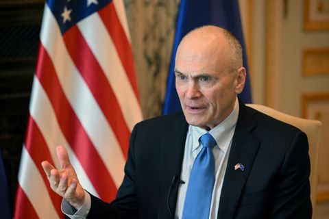 The US ambassador to the European Union, Andrew Puzder, said the bloc's push for tech sovereignty should not focus on making oth