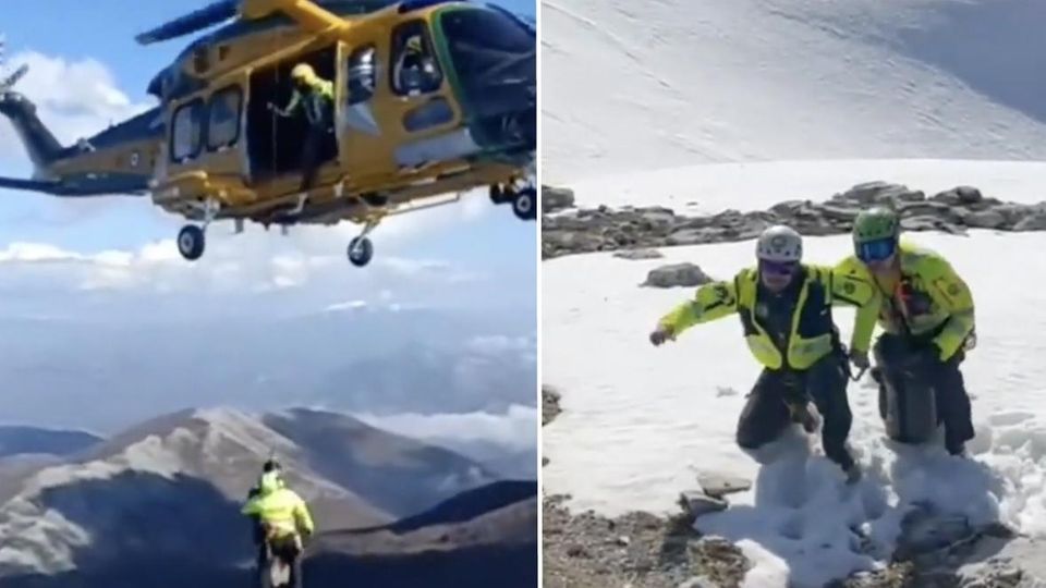 Bergwacht rettet verirrte Wanderer – Video zeigt Helikoptereinsatz
