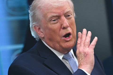 Trump am Montag im Weißen Haus