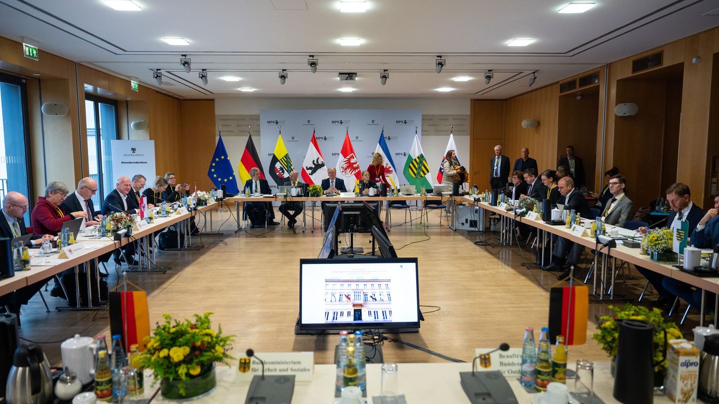 Sachsen-Anhalt übernimmt vom 1. Oktober 2026 bis zum 30. September 2027 den Vorsitz der Ministerpräsidentenkonferenz (MPK). (Arc