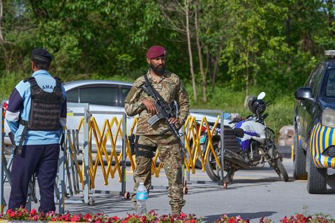 Unter hohen Sicherheitsvorkehrungen sollen Gespräche zwischen Vertretern der USA und des Irans in der pakistanischen Hauptstadt