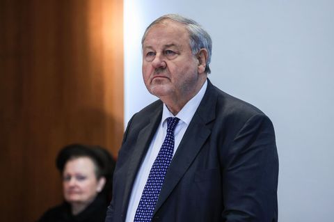 Hanno Berger im Bonner Strafprozess 2022. Foto: Oliver Berg/dpa