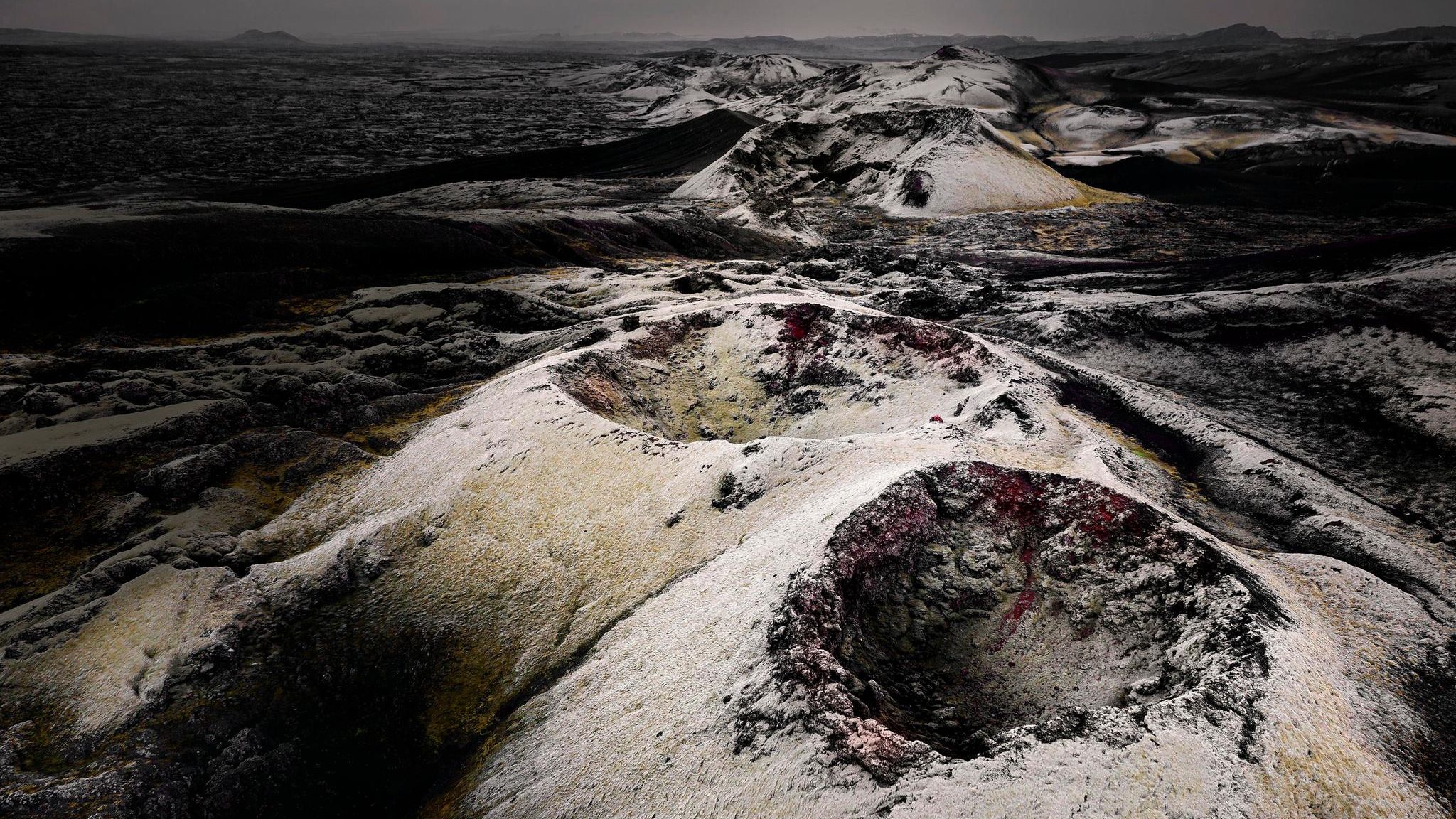 Vulkanische Fontänen