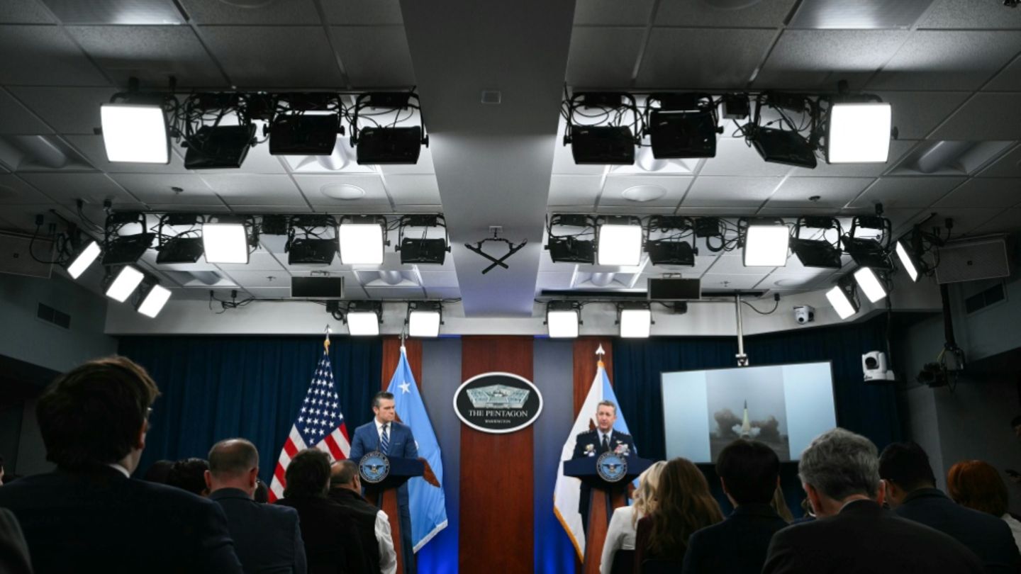 Pressekonferenz im Pentagon