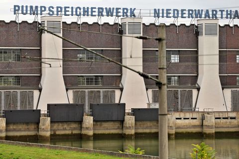 Sachsenenergie sieht keine Zukunft mehr für das Pumpspeicherwerk in Niederwartha. (Archivbild) Foto: picture alliance / dpa