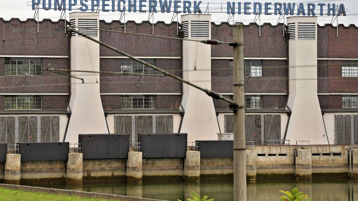 Sachsenenergie sieht keine Zukunft mehr für das Pumpspeicherwerk in Niederwartha. (Archivbild) Foto: picture alliance / dpa