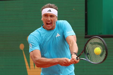 Alexander Zverev steht in Monte-Carlo im Halbfinale. Foto: Felice Calabro/IPA via ZUMA Press/dpa