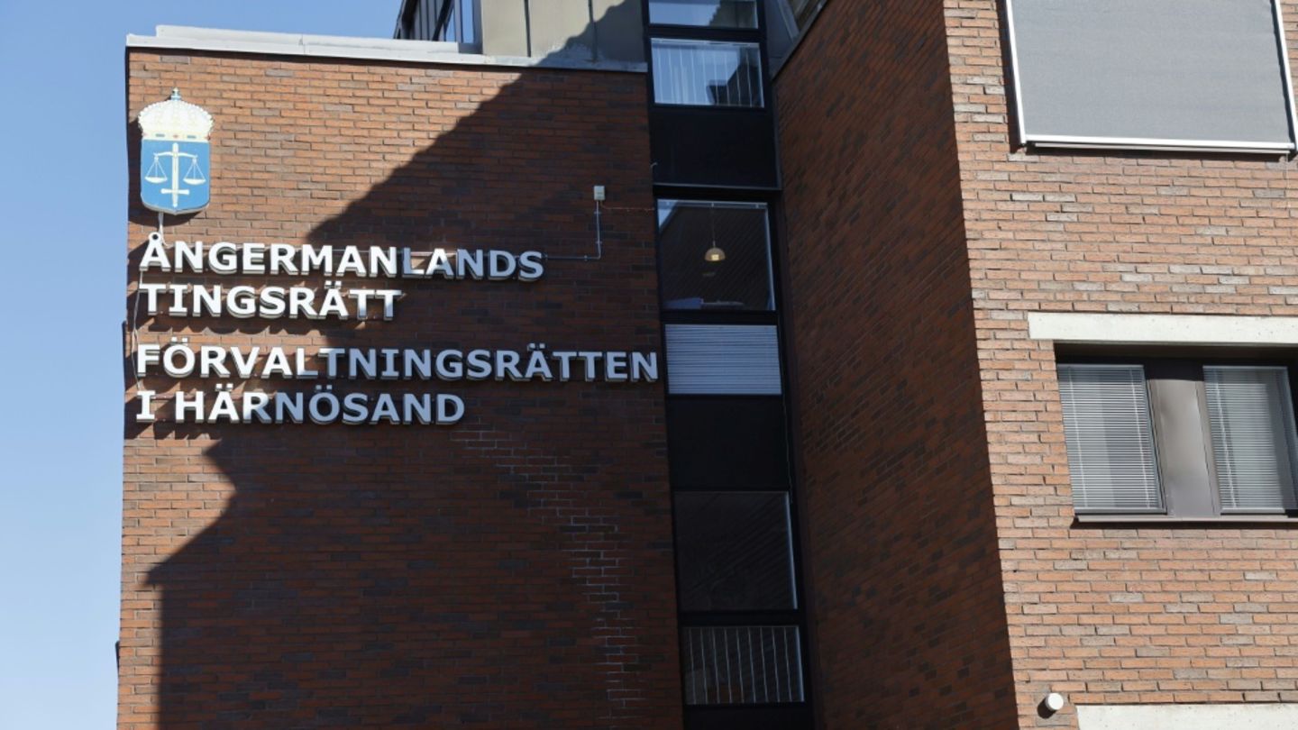 Das Gerichtsgebäude in Härnösand