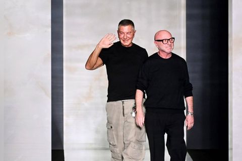 Stefano Gabbana (l.) und Domenico Dolce bei einem gemeinsamen Auftritt.