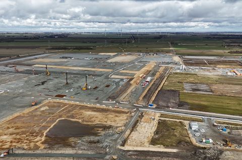 Hier wollte Northvolt eine Gigafabrik bauen. (Archivbild) Foto: Christian Charisius/dpa