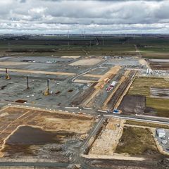 Hier wollte Northvolt eine Gigafabrik bauen. (Archivbild) Foto: Christian Charisius/dpa