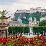 Schlossgarten Mirabell, Salzburg, Österreich
