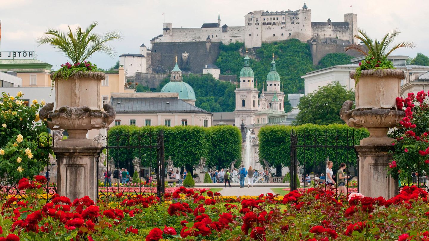 Schlossgarten Mirabell, Salzburg, Österreich
