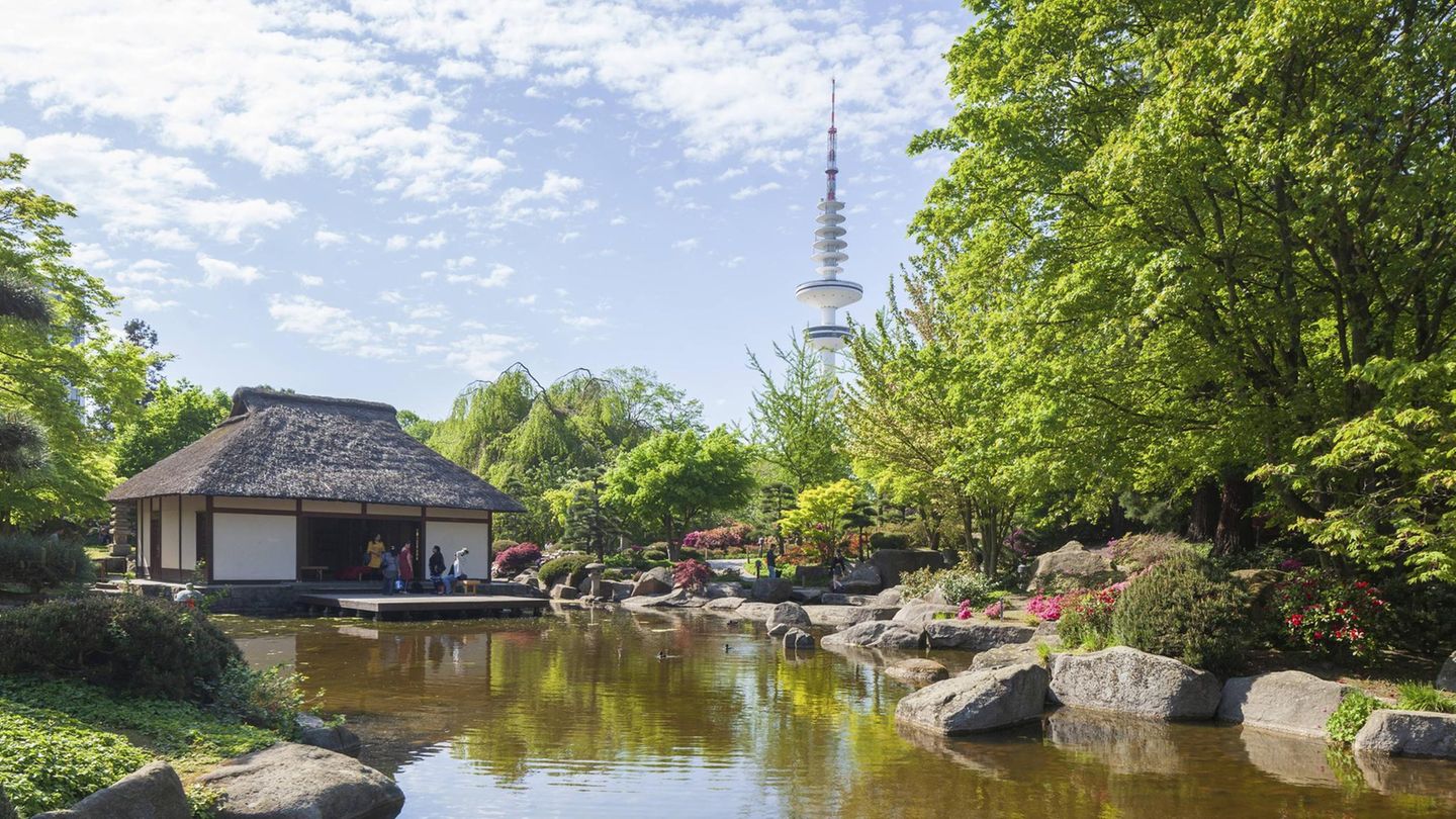 Planten un Blomen, Hamburg, Deutschland
