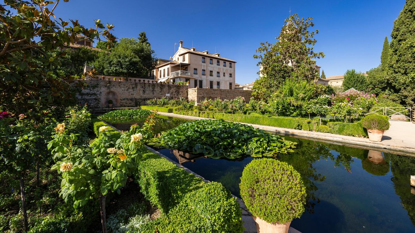 Generalife Gärten der Alhambra