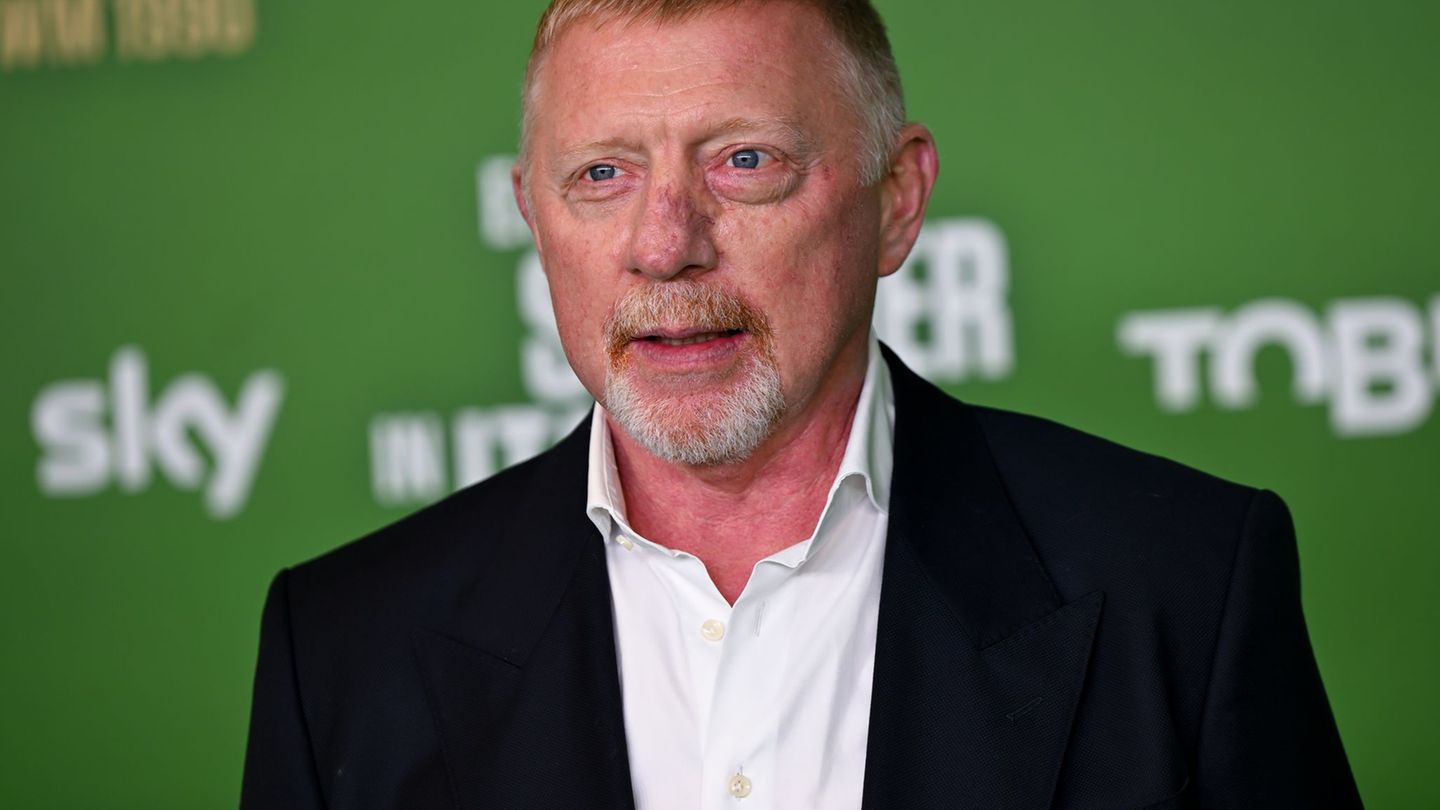 Tischtennis-Event: Magath als Gegner: Boris Becker und Timo Boll spielen Doppel
