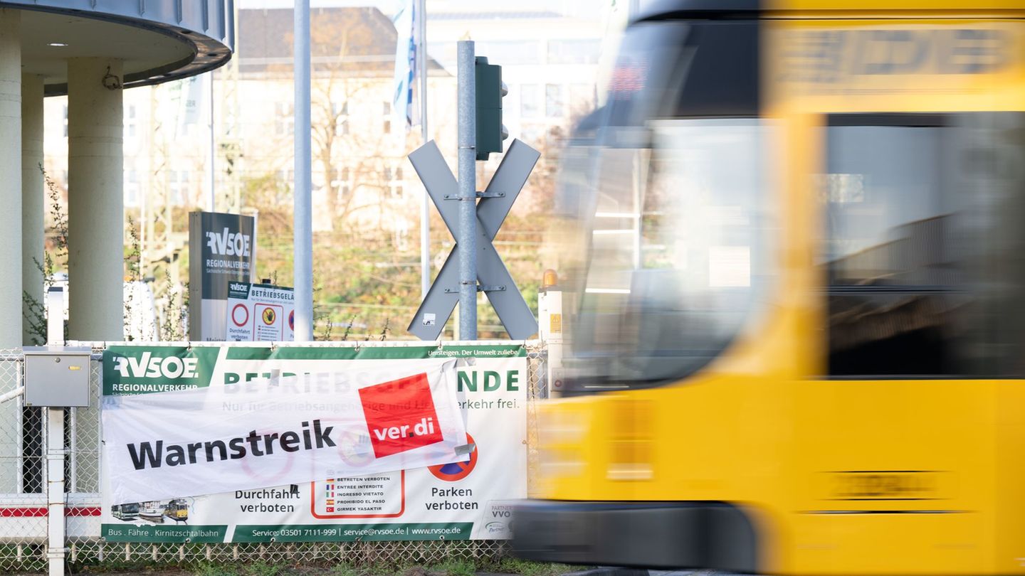 Tarifkonflikt: Weitere Warnstreiks im sächsischen Regionalverkehr