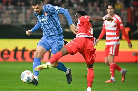 Union Berlin will im sechsten Bundesliga-Duell den ersten Sieg gegen den 1. FC Heidenheim feiern. (Archivbild) Foto: Soeren Stac