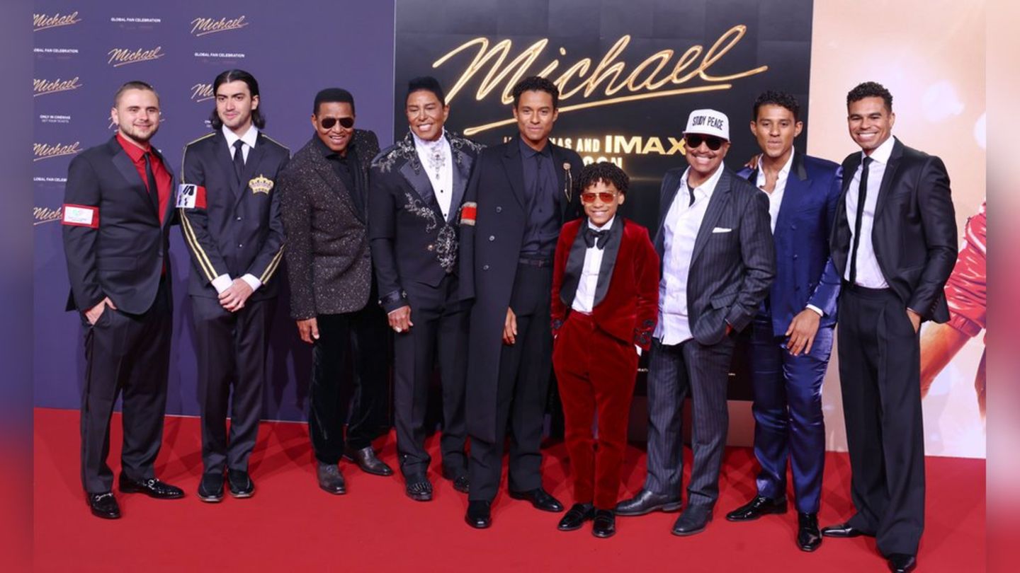 Michael-Jackson-Biopic-Premiere in Berlin: Nicht die ganze Familie war anwesend