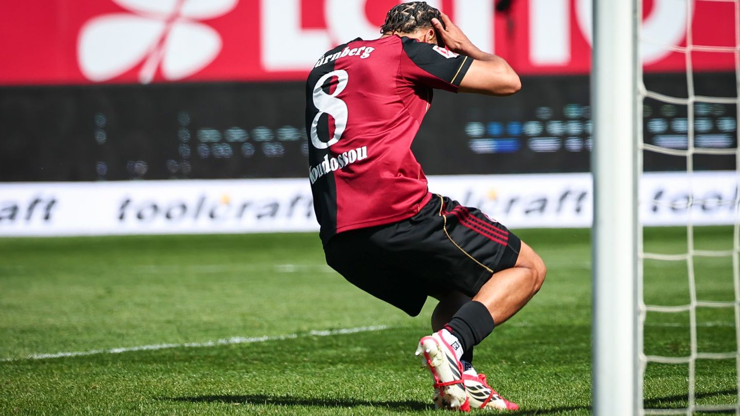 2. Fußball-Bundesliga: "Extrem sauer": Nürnberger Frust nach Heimniederlage