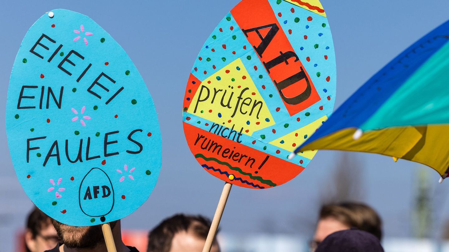 Demonstrationen: AfD-Gegner protestieren bei Klausur der Bundestagsfraktion