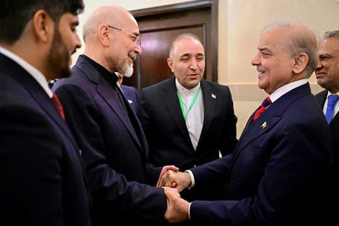 Sharif empfängt die iranische Delegation