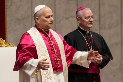 Leo kritisierte unter anderem den Missbrauch von Religion für Gewalt. Foto: Gregorio Borgia/AP/dpa