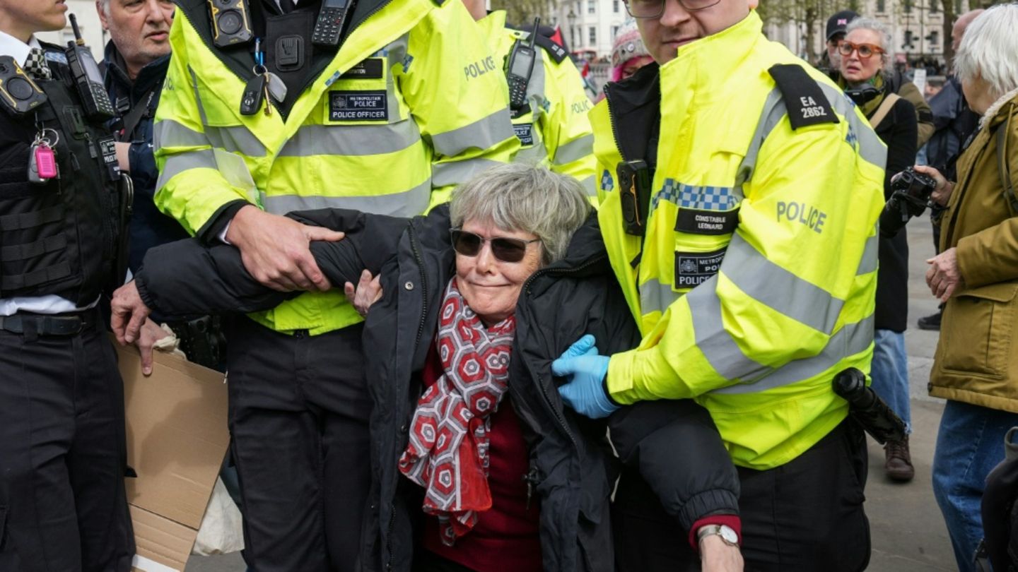 Mehr als 90 Festnahmen bei pro-palästinensischer Demonstration in London