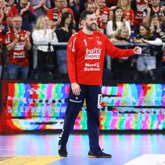 Benjamin Buric war ein starker Rückhalt für die SG Flensburg-Handewitt. (Archivbild) Foto: Michael Hundt/dpa