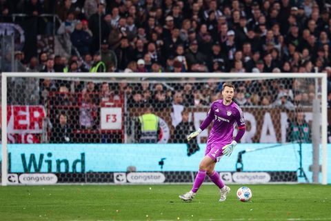 "Total entspannt": Bayern-Torwart Manuel Neuer. Foto: Christian Charisius/dpa