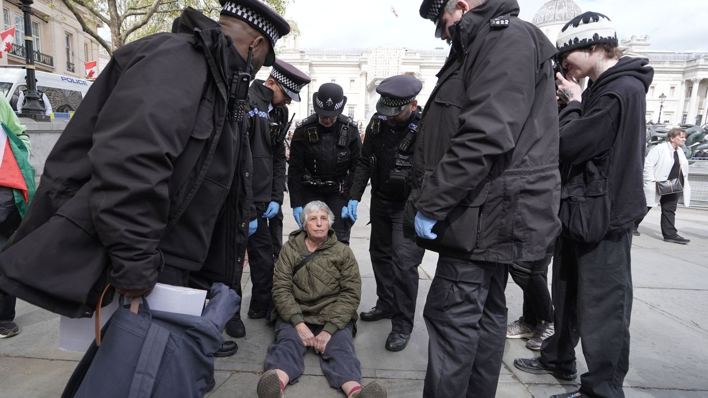 Proteste: Hunderte Festnahmen bei propalästinensischer Demo in London