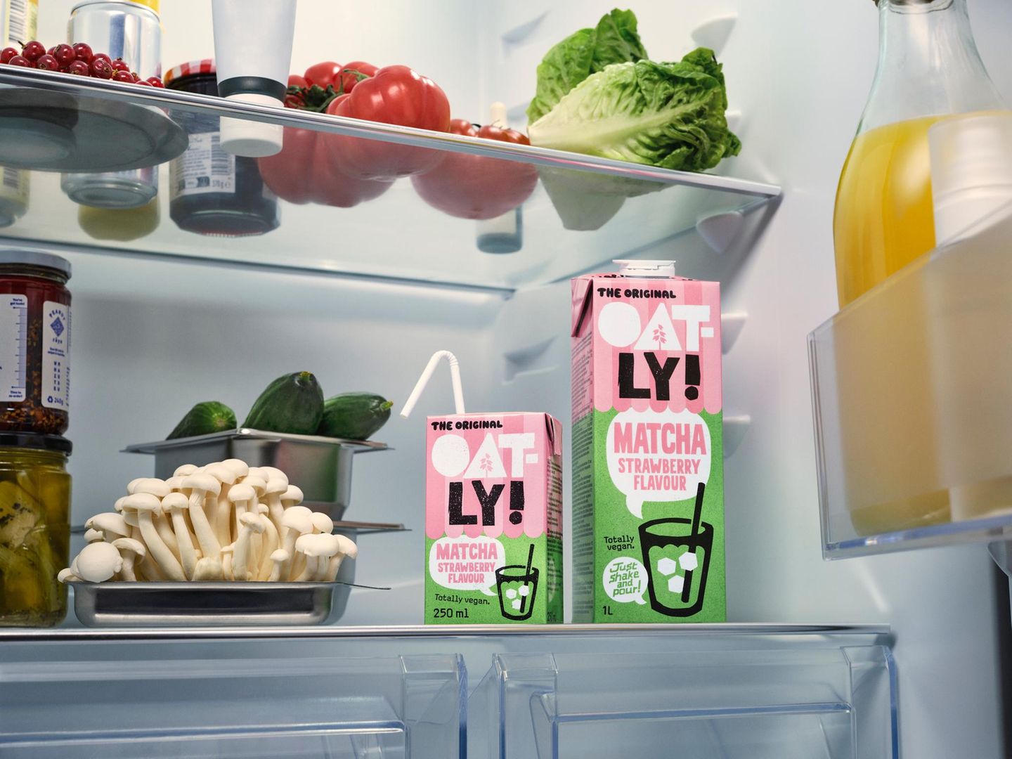 Matcha Strawberry Flavour