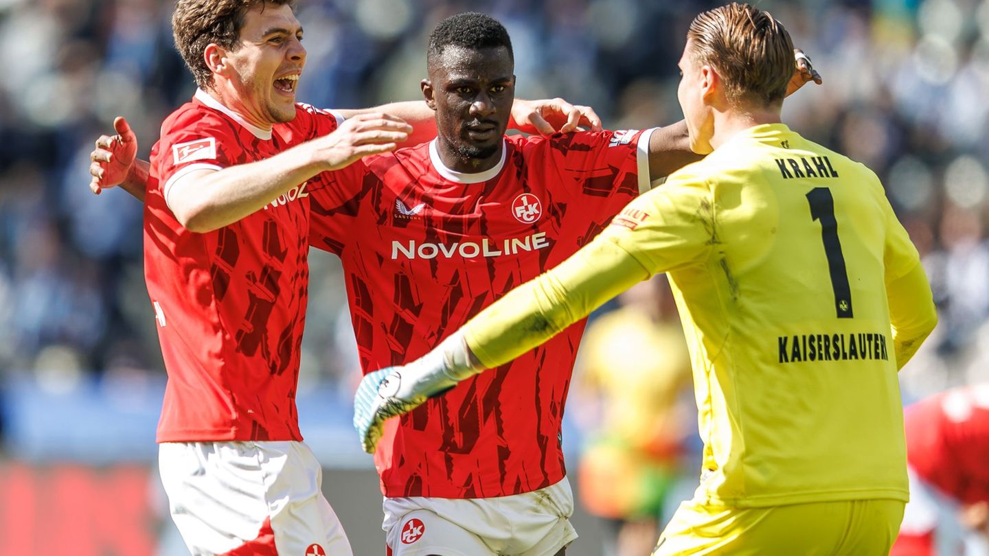 2. Bundesliga: Überragender Krahl hält Sieg fest: FCK gewinnt bei Hertha