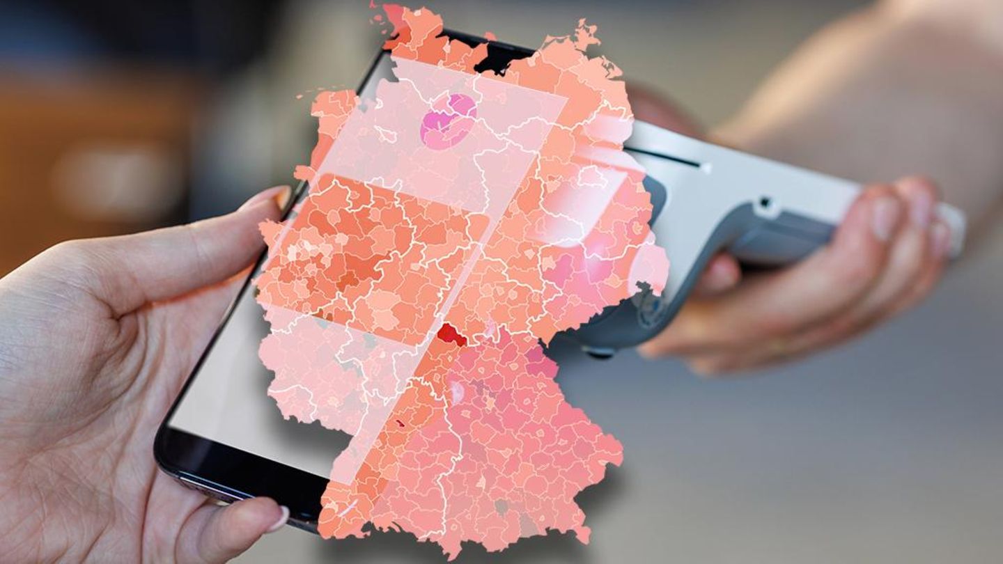 Kaufkraft-Karte: So viel können sich die Menschen in Ihrem Heimatkreis leisten